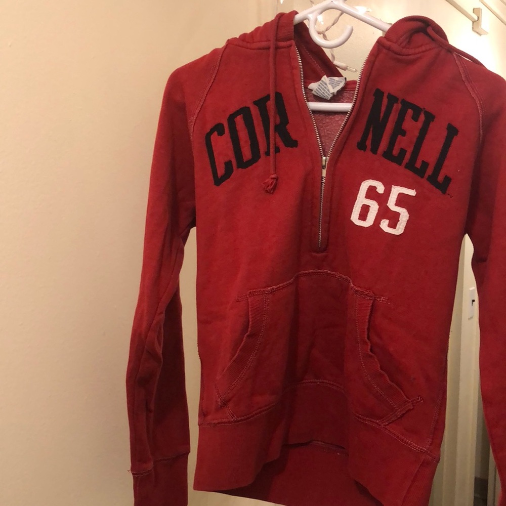 Cornell half zip hoodie